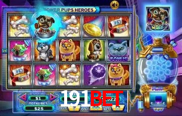 Variedade de jogos na 191bet